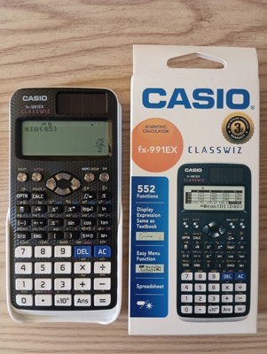 卡西欧FX-991ex英文版科学函数计算器初高中大学生考研等