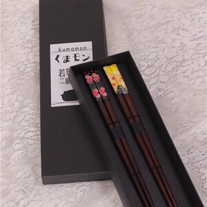 熊本熊陶瓷头情侣礼盒装家用对筷