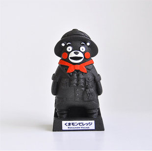 现货熊本熊火山灰摆件照片夹冰箱贴 阿苏火山伴手礼日本代购 包邮