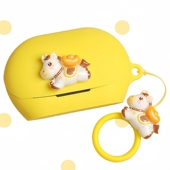 Clips琉璃扣耳夹式 Clips 蓝牙耳机保护套马年本命年新年款 适用于JBL JBL Soundgear 琉璃扣一体式 硅胶软壳