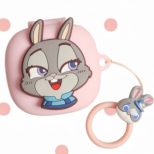 适用于Sony/索尼音扣LinkBuds Clip耳夹开放式蓝牙耳机保护套动漫可爱情侣卡通LinkBuds Clip一体式硅胶软壳