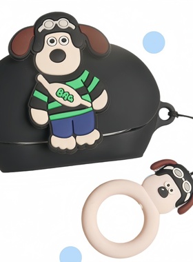 适用JBL Clips琉璃扣耳夹式蓝牙耳机保护套可爱动漫情侣卡通JBL Soundgear Clips 琉璃扣一体式硅胶软壳