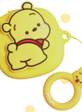 适用于FIIL Key Pro2蓝牙耳机保护套动漫可爱情侣卡通FIIL Key Pro/FIIL/斐耳 Key汪峰耳机一体式硅胶软壳