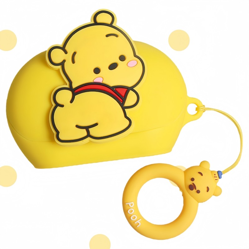 适用于JBL Clips琉璃扣耳夹式蓝牙耳机保护套可爱创意情侣卡通JBL Soundgear Clips 琉璃扣一体式硅胶软壳