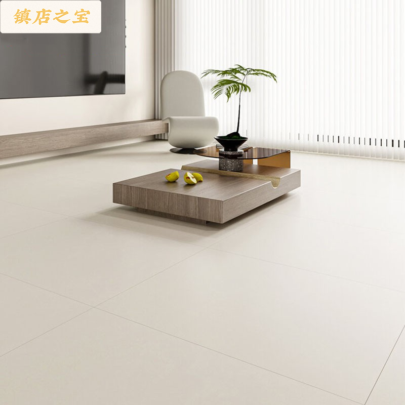佛山超白胚柔光天鹅绒奶油风瓷砖