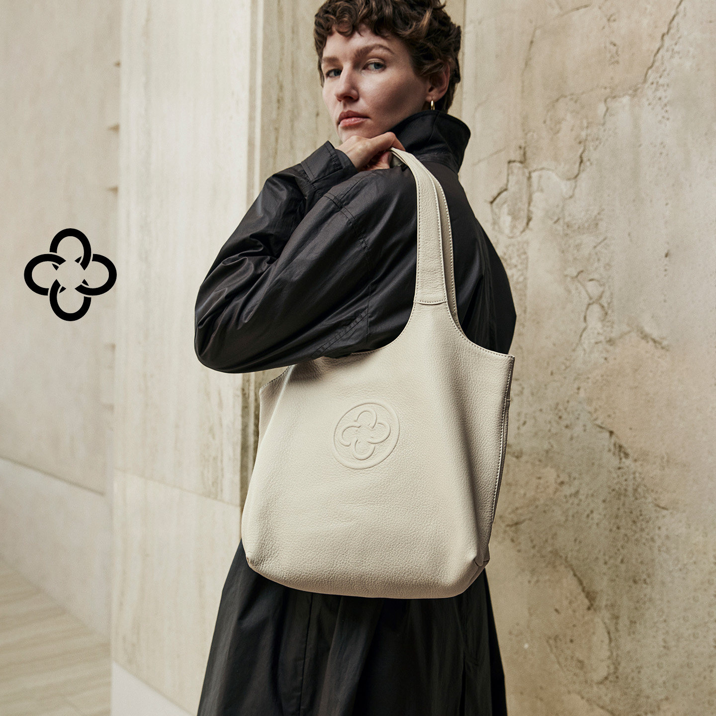 卡思乐真鹿皮白色通勤托特包单肩大容量女包券后2299元