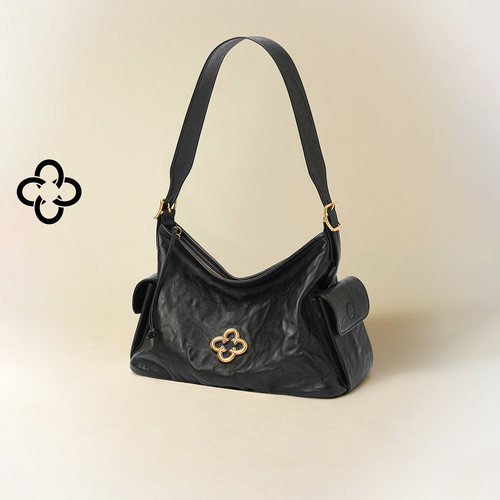 CASSILE卡思乐吐司包2025新款植鞣牛皮通勤腋下包单肩斜挎hobo包