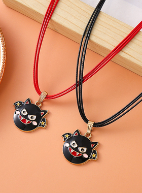 跨境小恶魔长款项链女万圣节