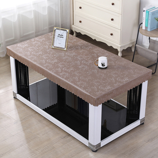 桌布皮罩长方形电暖桌罩防油防水免洗烤火桌罩套麻将机罩取暖桌罩