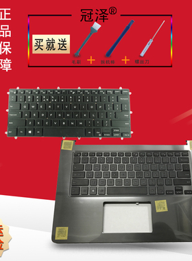 适用DELL戴尔inspiron 5481 Vostro V5468 14 5468  Latitude 3490 E3490 L3490 P89G键盘 带C壳 RU/SP/BR