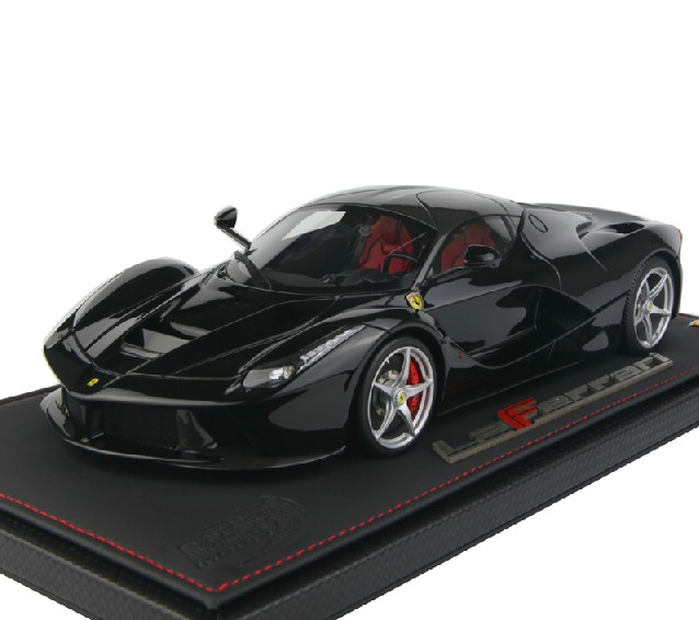 法拉利laferrari 黑色,法拉利laferrari黑色 bbr 1:18法拉利2013新款超级跑车模型laferrari 黑色 跑车