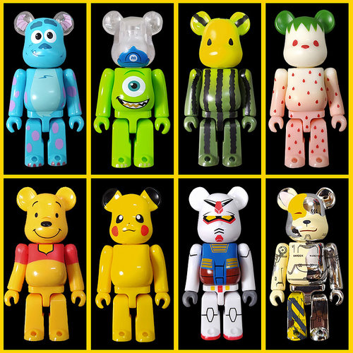 Bearbrick100%暴力熊积木熊