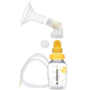 美德乐配件丝韵配件全套丝韵单边配件 奶瓶连接器导管阀膜护罩