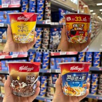韩国直发Kelloggs家乐氏营养麦片扁桃仁麦片五谷巧克力麦片30g/杯