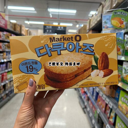 韩国直发好丽友Market  O松软法国传统糕点甜点零食好吃食品176g