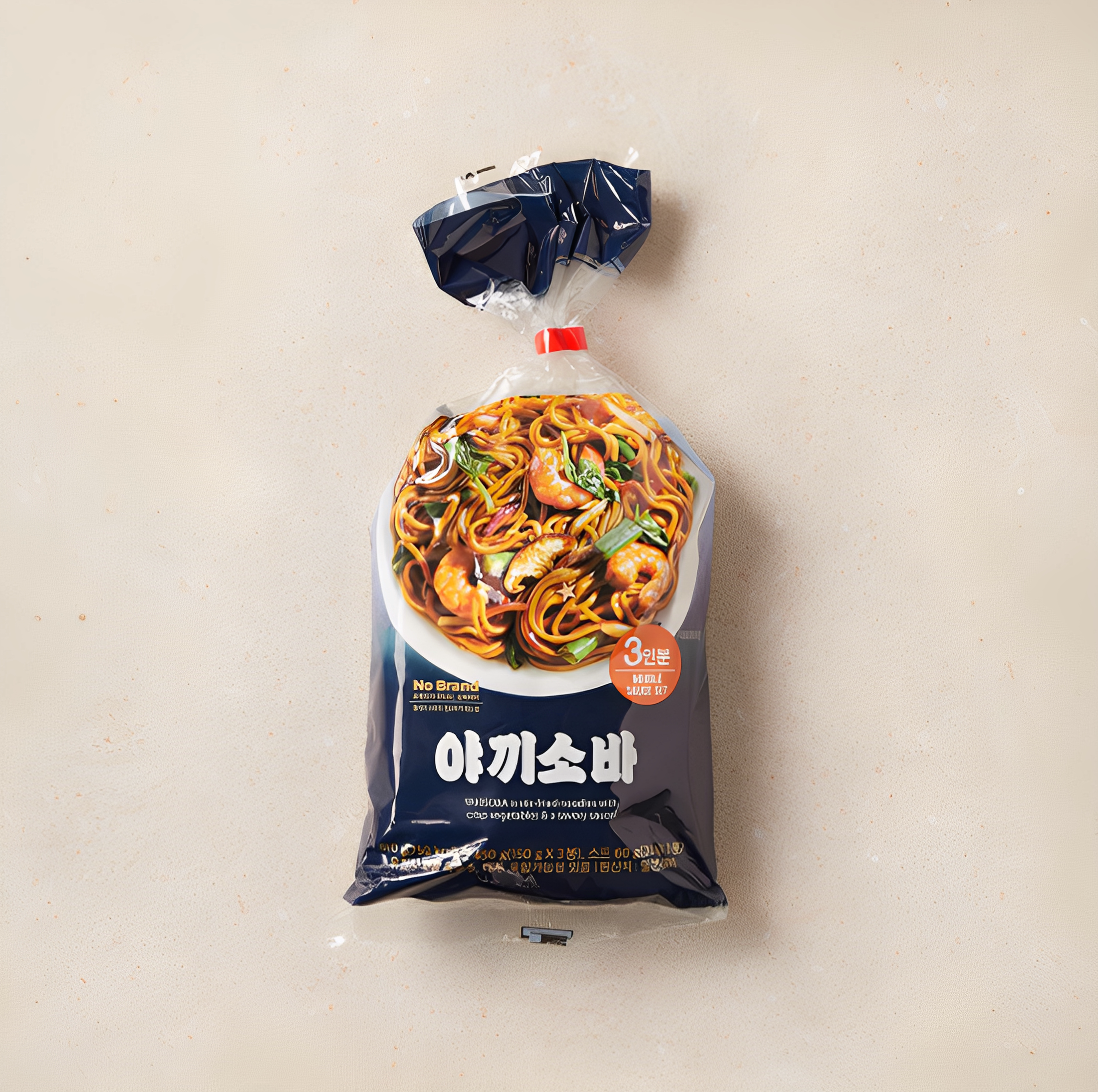 nobrand日式炒面三人份速食面