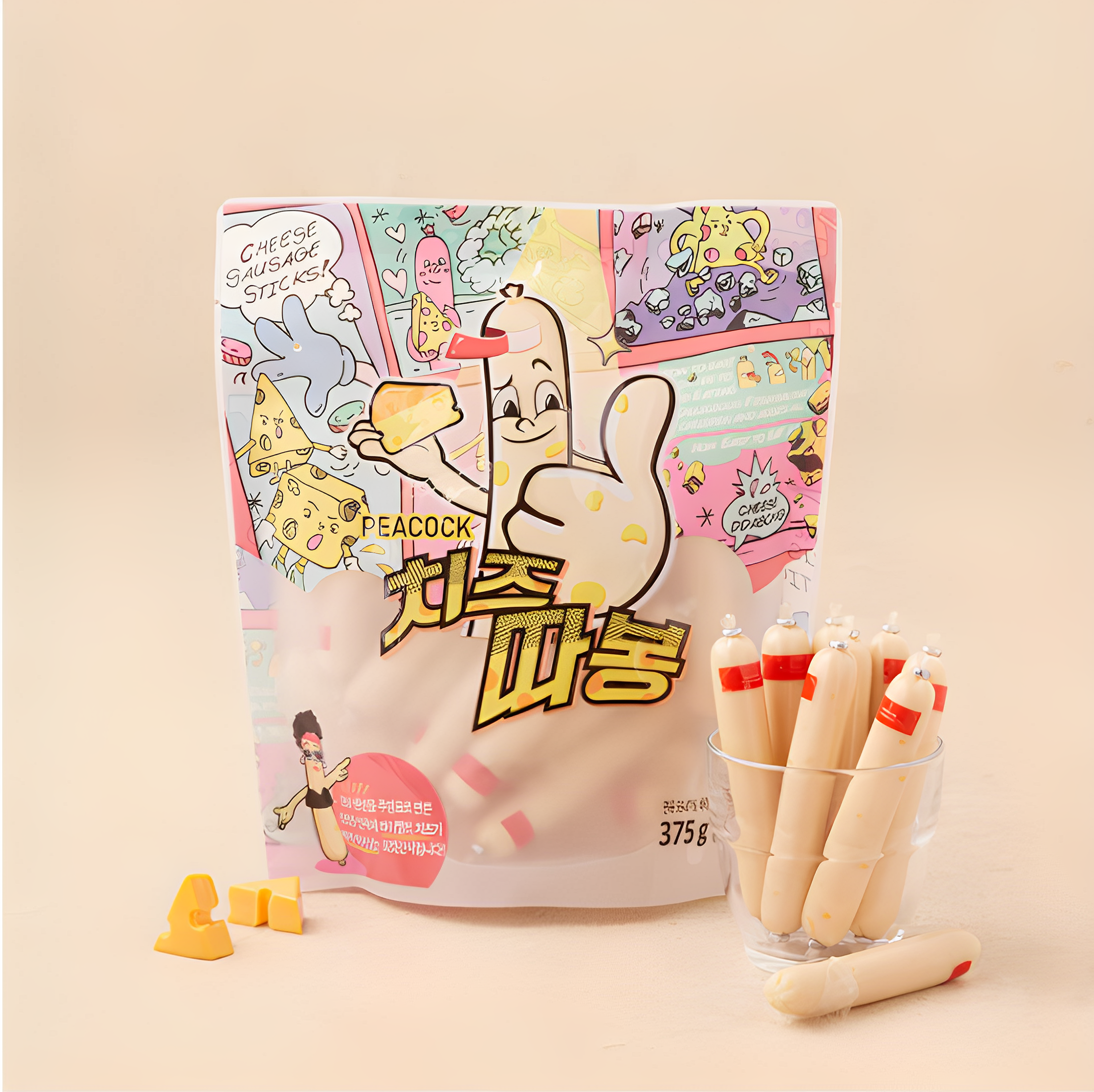芝士鱼肠奶香浓郁超好吃