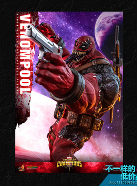 VGM35  HOTTOYS HT 1/6 漫威漫画 Venompool 毒液死侍 现货
