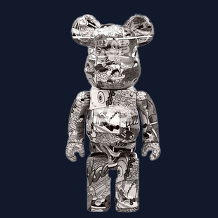 BE@RBRICK Astro Boy Manga Camouflage 1000% 阿童木漫画涂装
