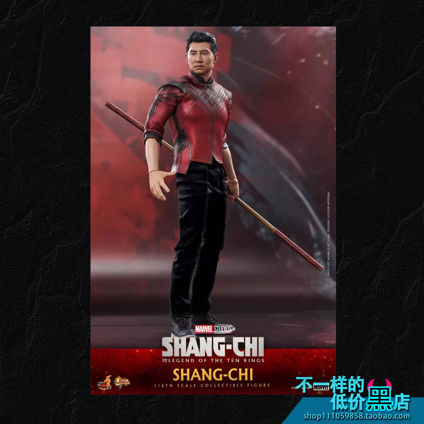 1/6HOTTOYS尚气与十环传奇兵人