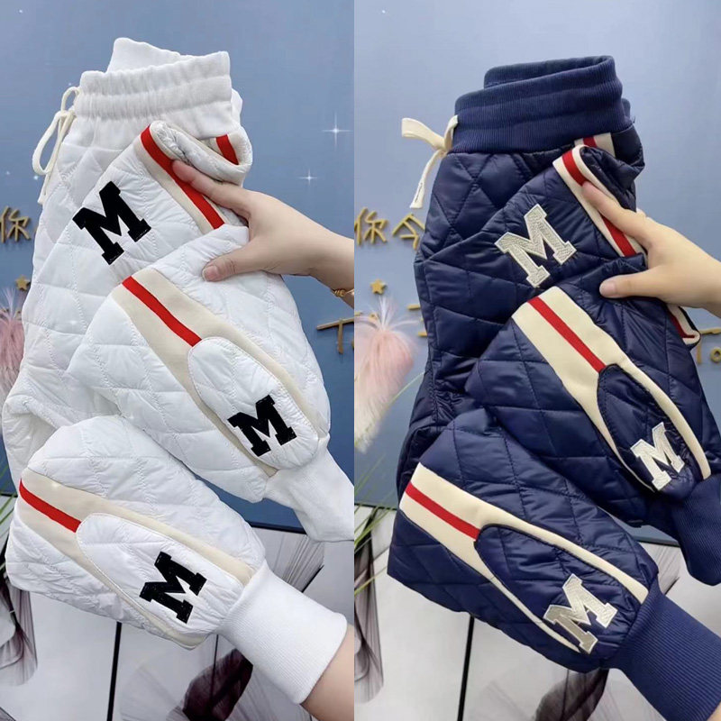 欧货2023年冬季新款加厚休闲裤女百搭高腰柔软运动裤束脚哈伦裤,女装/女士精品,休闲裤,淘宝优惠券,粉丝福利购,淘宝优惠卷