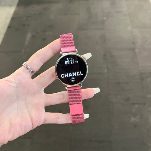 火龙果色米兰磁吸适用华为gt6pro新款GT5/4金属watch5手表腕带女