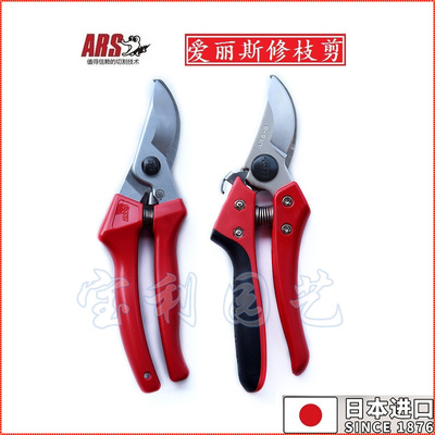 包邮日本进口ARS爱丽斯120EU省力修枝剪花剪果树剪盆景剪园艺剪刀