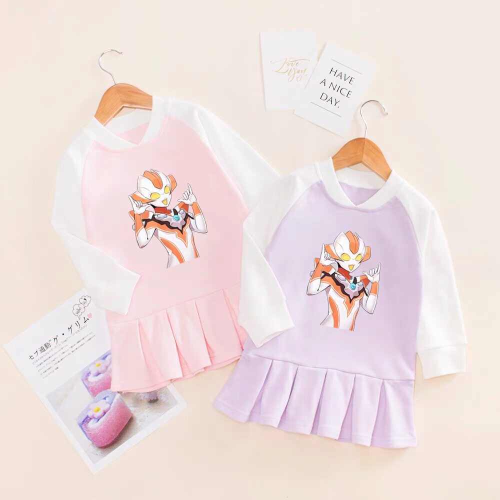 女童连衣裙春秋2026新款格丽乔衣服宝宝洋气卫衣裙棉儿童秋装裙子