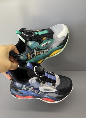 蝌蚪宝贝童鞋新款双网纽扣防滑百搭潮鞋35868  45868