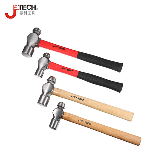 jetech捷科木柄圆头锤多规格