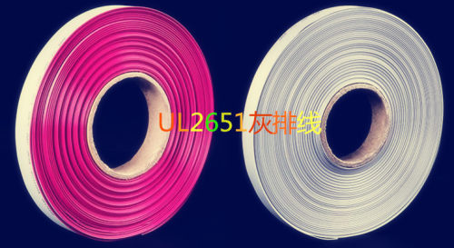 UL2651灰排线1.27间距可压2.54FC压线头10P14P16P20P26P30P34P40P