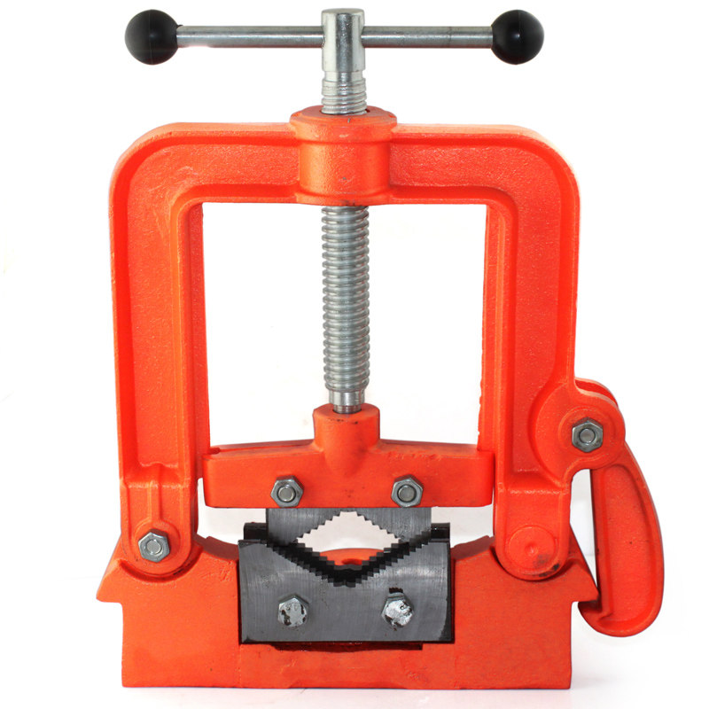 雅赛崎 龙门管子台虎钳2#3#4# 龙门钳架 管子台钳管子压力钳手动