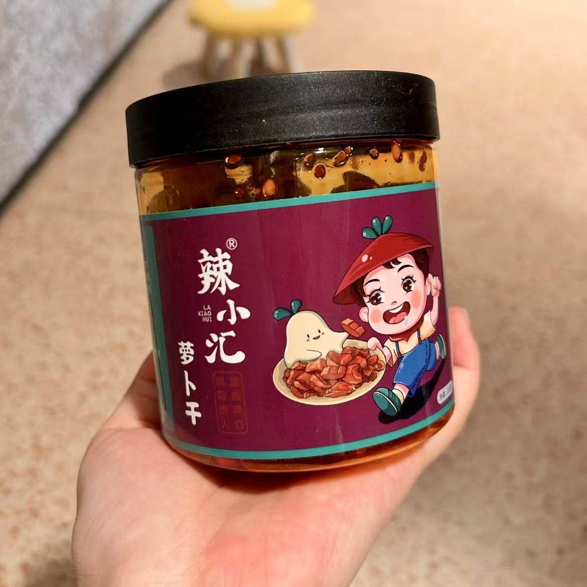 辣小汇萝卜干嘎嘣脆麻辣萝卜丁