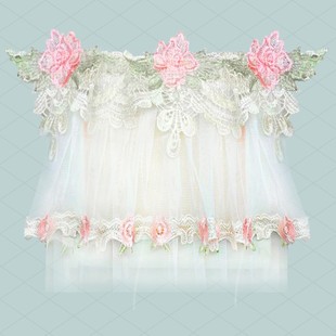 新款电表箱罩欧式蕾丝布艺装饰遮丑墙贴可视电话盖布电闸保护套子