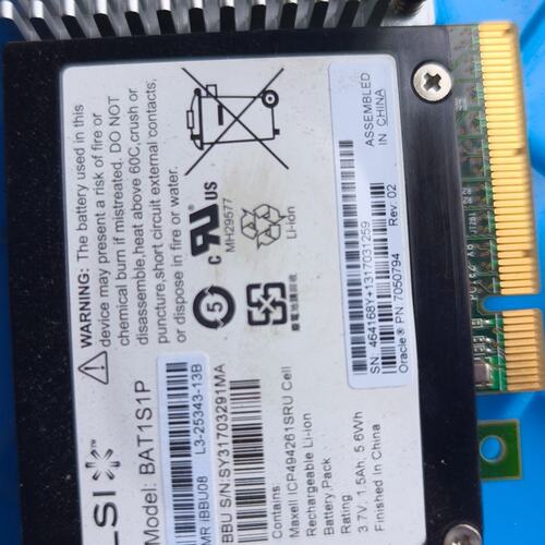 LSI阵列卡，型号BAT1S1P，适用于IBM服务器，实物拍--议价商品