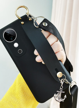 适用vivos19pro手机壳s19pro保护壳V2362A腕带支架手机套s19 pro