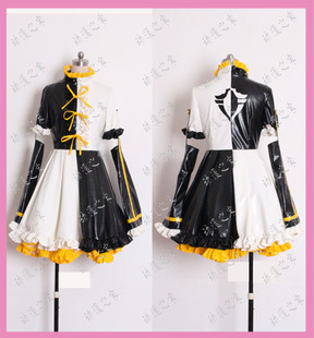 动漫之家cosplay服装  VOCALOID 镜音 炉心融解 礼服 裙装  新品