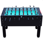 专业比赛桌上足球机实木精致桌面校园训练安全伸缩杆桌式 足球桌