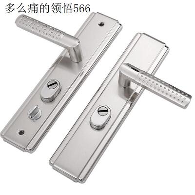 通用型防盗门把手门锁拉手 1.2厚面板实心加厚手柄进户门大门拉.