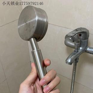 304不锈钢增压花洒喷头淋浴单头增压洗澡淋雨手持莲蓬头软管套.