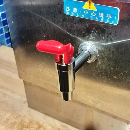 单孔冷热3分商用热水桶4分全铜电热开水器配件耐高温开水机水龙.