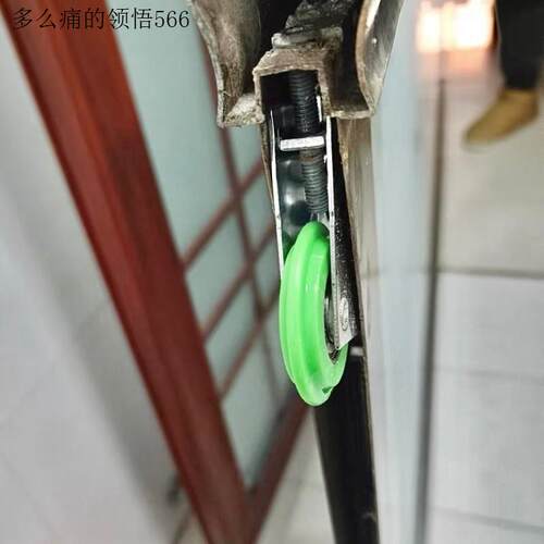 移门下轮老式推拉门厨房地滑轮子钛合金玻璃衣柜下滑轮卫生间移.
