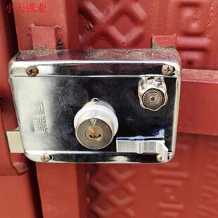 防盗门锁外装 房门锁木门锁大门入户门门锁. 室内不锈钢铁门锁老式