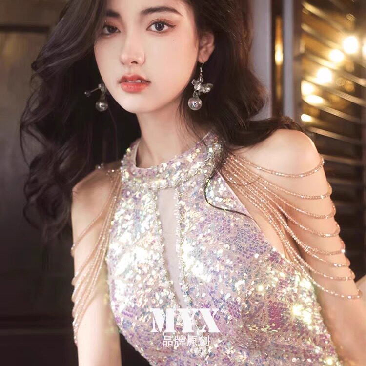 鱼尾敬酒服租赁人鱼姬礼服出租借
