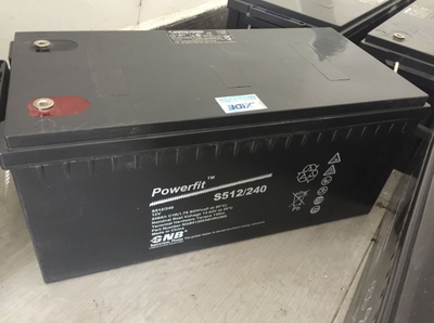 GNB蓄电池12V240AH 美国GNB电池S512/240 胶体蓄电池 直流屏包邮