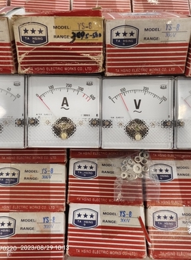 TAHSING台湾大兴电流表YS-8多规格，下单需确定好型号
