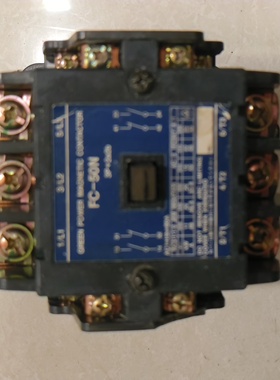 日本接触器FC-50N 24V 110V 220V热继电器FT-65 KT-21 38-56A