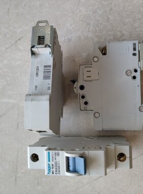 法国产hager海格断路器MC106P 1P C6A/MC100P 1P C0.5A