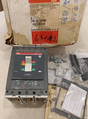 MCCB T5V-HA630 PR221DS-LSI In630 3p FF80订货号1SDA083656R1
