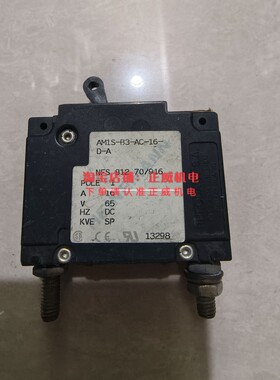 伊顿HEINEMANN断路器AM1S-B3-AC-16-D-A NFS 812 70/916 1P 16A